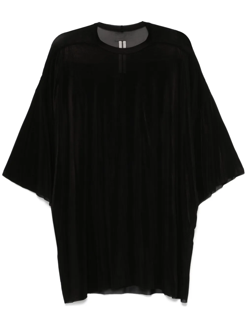 Rick Owens playera con hombros caídos | negro | Image 1