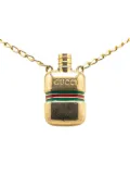 Gucci Pre-Owned 20th Century Gold Plated Perfume Bottle Pendant Necklace costume necklace