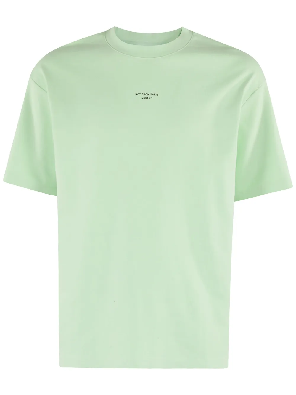 Drôle De Monsieur playera The Slogan Classique | verde | Image 1
