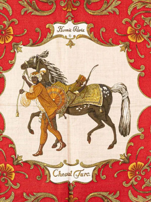 楽天市場】エルメス カレ90 スカーフ トルコの馬 Cheval Turc