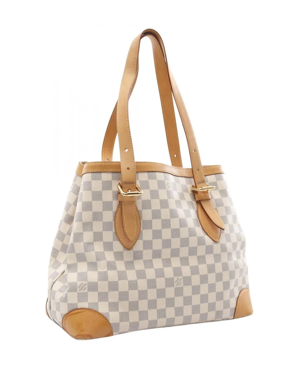 Louis Vuitton Pre-Owned 2009 Damier Azur Hampstead MM shopper - Wit