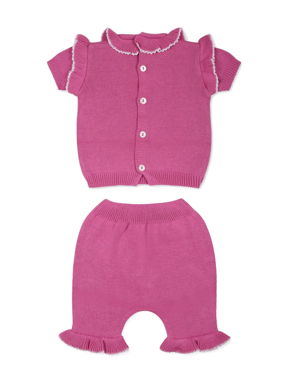 Little Bear little bear 1119PEONIAGLICINE fucsia 100%cotone - Roze