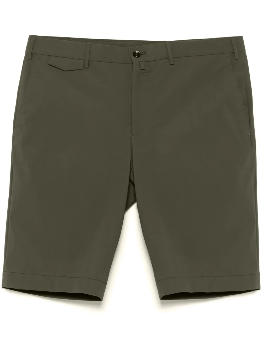 PT Torino Slim-fit chino shorts Groen