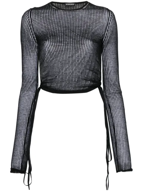 Ann Demeulemeester ribbed T-shirt