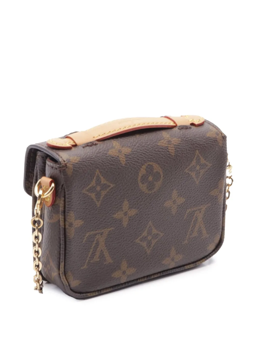 Louis Vuitton Pre-Owned 2021-2023 Monogram Micro Metis boekentas - Bruin