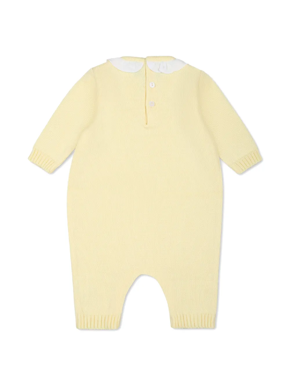 Little Bear cotton romper - Geel