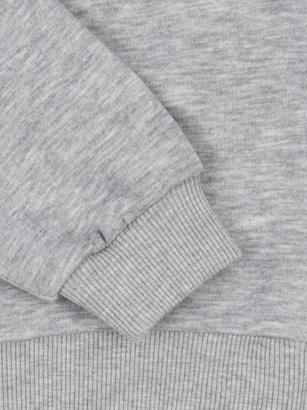 Konges Sløjd Sweater met geborduurde tekst Grijs