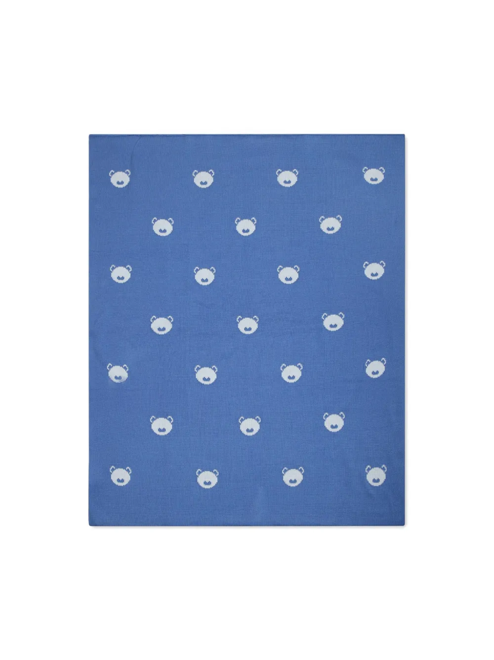 Little Bear cotton blanket - Blu