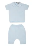 Little Bear cotton babygrow set - Blue