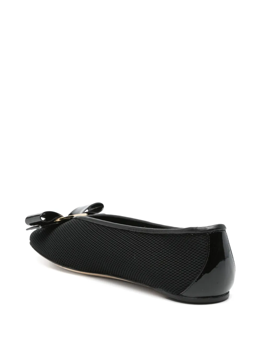 Ferragamo Vara ballet flats Black