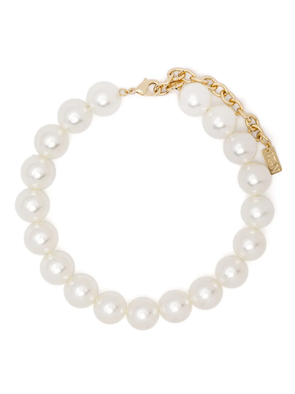 Nº21 faux-pearl necklace