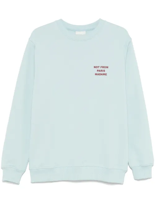 Haut Le Sweatshirt Slogan - Drôle De Monsieur - Modalova