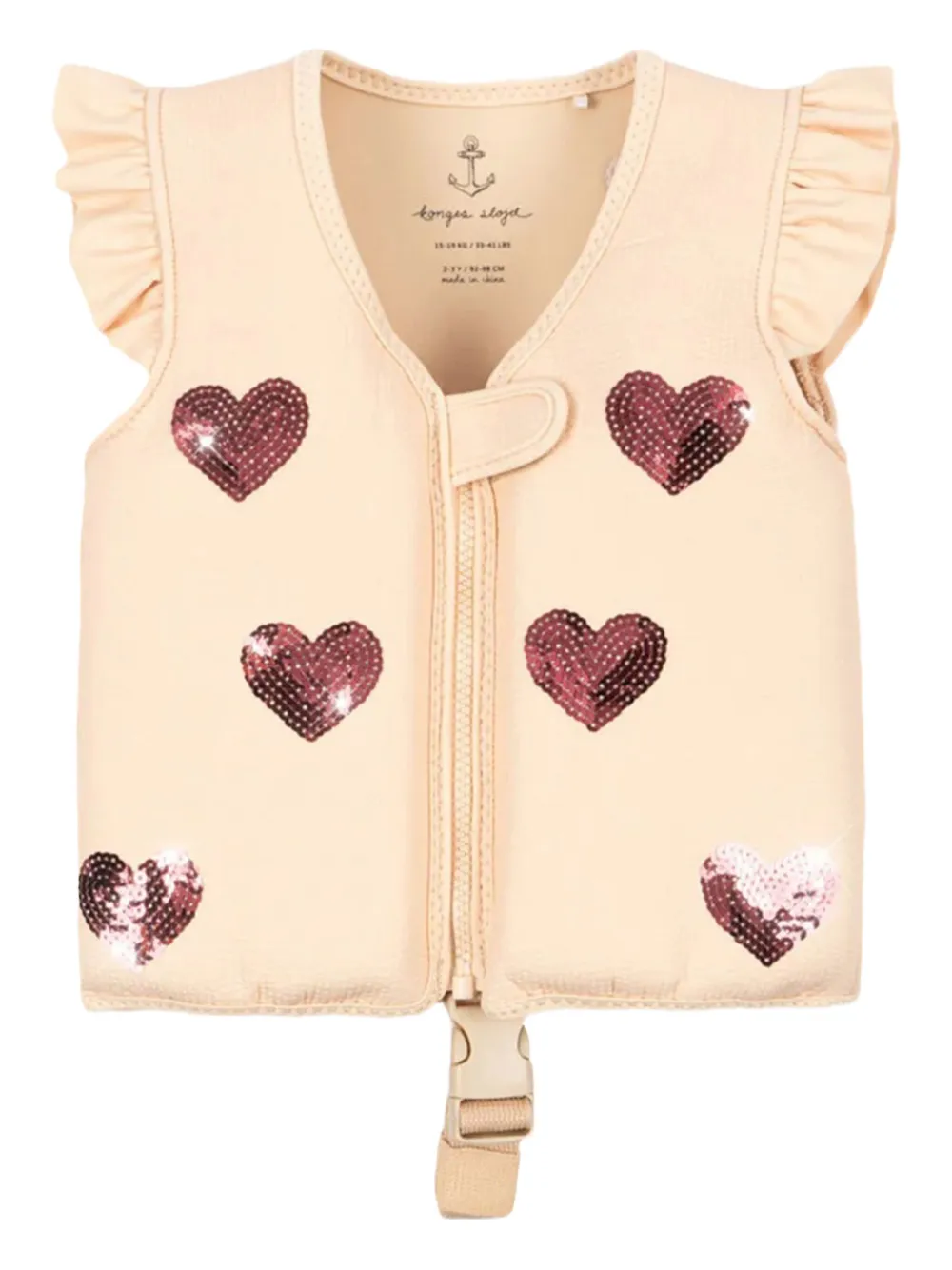 Konges Sløjd Avery swim vest | Neutrals | Image 1