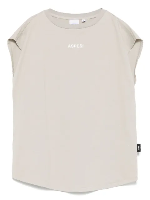 Aspesi Kids playera con logo estampado