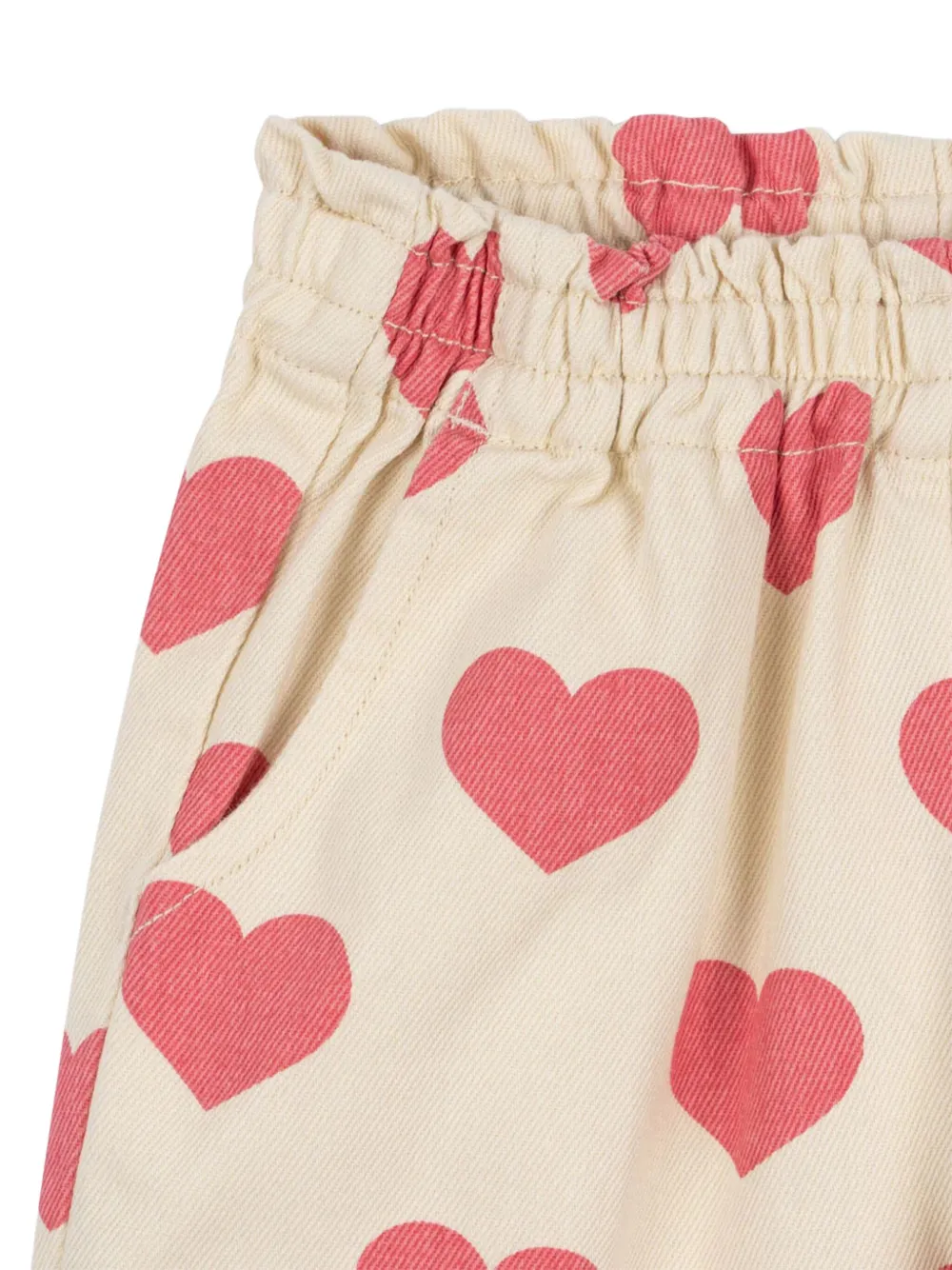 Konges Sløjd Magot broek met franje Beige