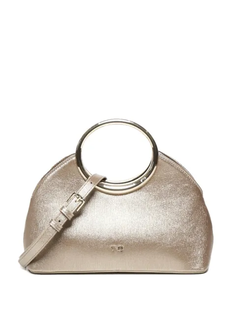 V°73 metallic-effect tote bag