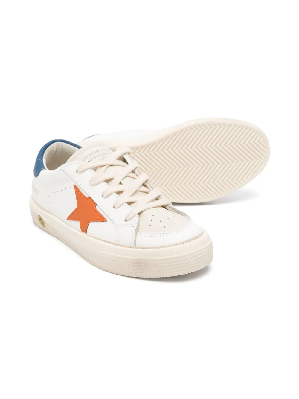 Golden Goose Kids Super-Star sneakers - Wit