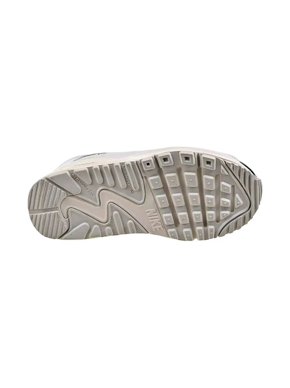 Nike Kids Air Max 90 SE "Off Noir Metallic Pewter" sneakers Black