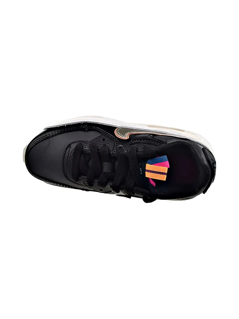 Nike Kids Air Max 90 SE "Off Noir Metallic Pewter" sneakers Black