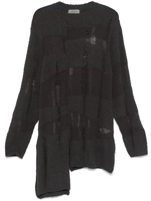 Yohji Yamamoto distressed-effect sweater