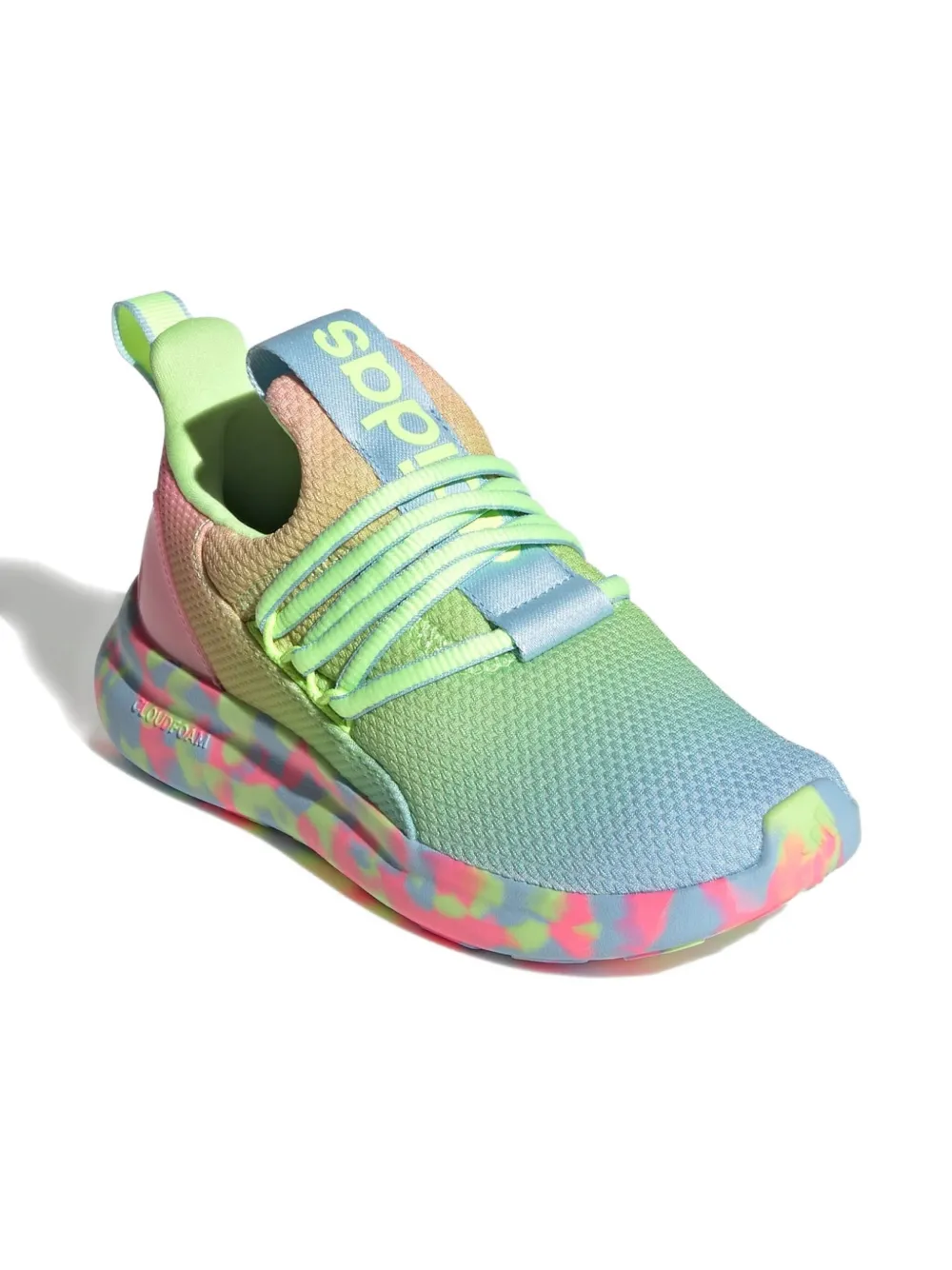 Adidas Kids Lite Racer Adapt 7.0 "Clear Sky Hi Res Yellow" sneakers Green