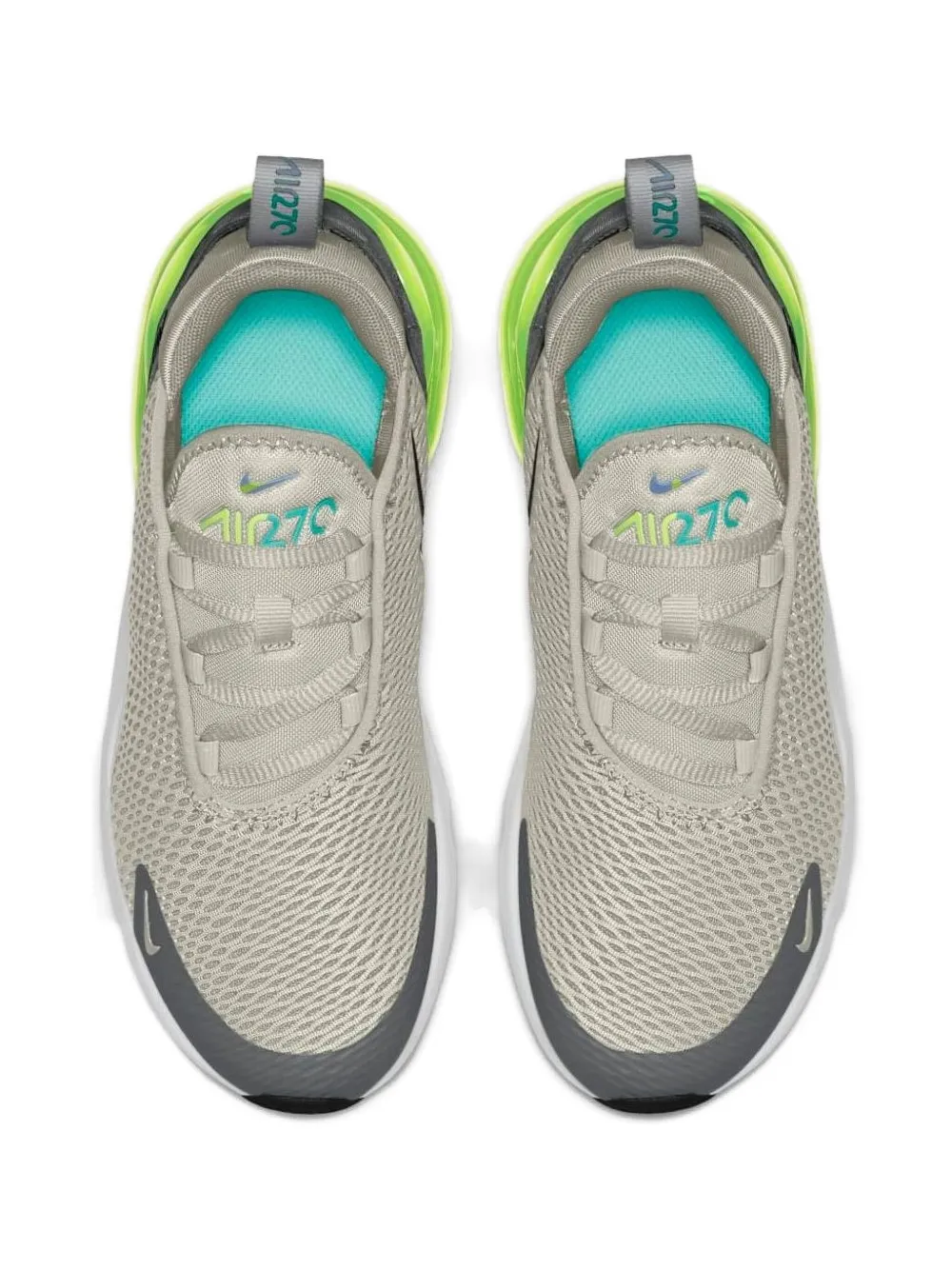 Nike Kids Air Max 270 "Light Bone Volt" sneakers Neutrals