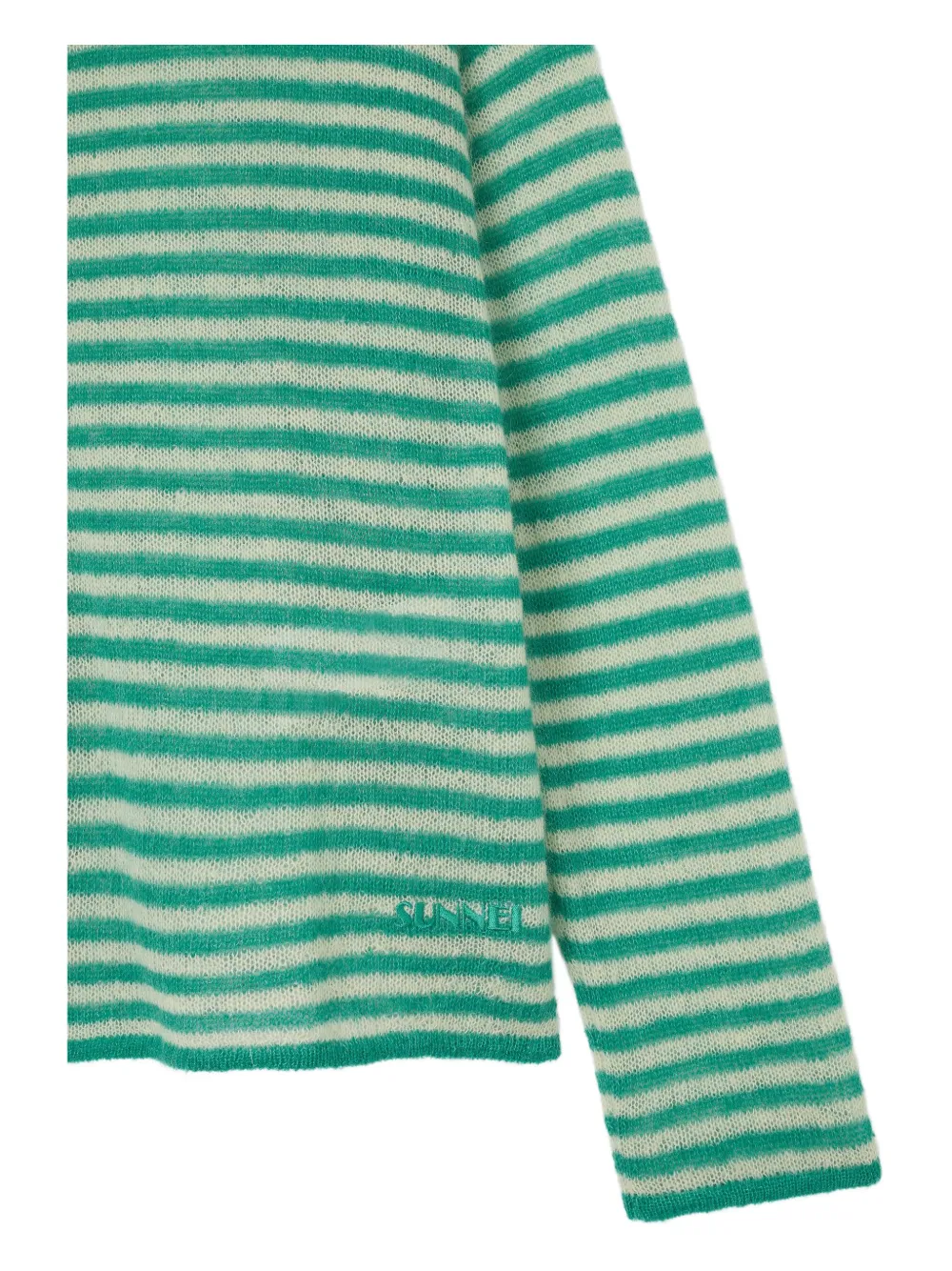Sunnei gestreept vest Groen