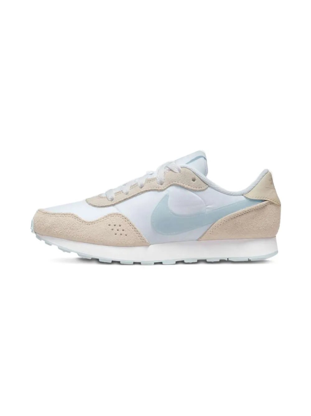 Nike Kids suede-panel Valiant trainers - White Aura