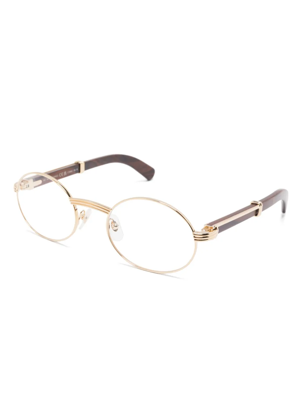 Cartier Eyewear lunettes de vue à monture ovale | Femme | Image 2