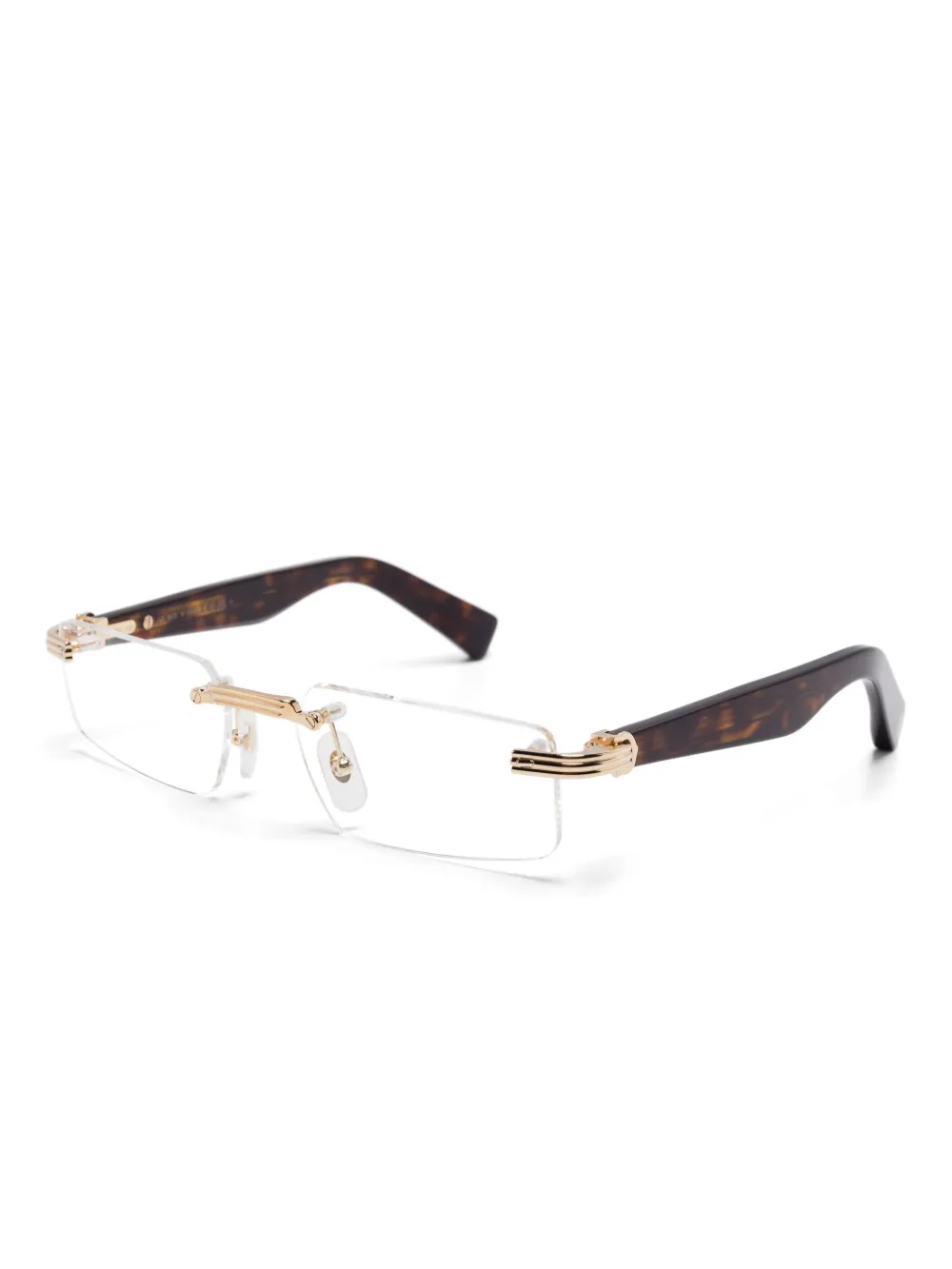 Cartier Eyewear Santos de Cartier glasses | Men | Image 2