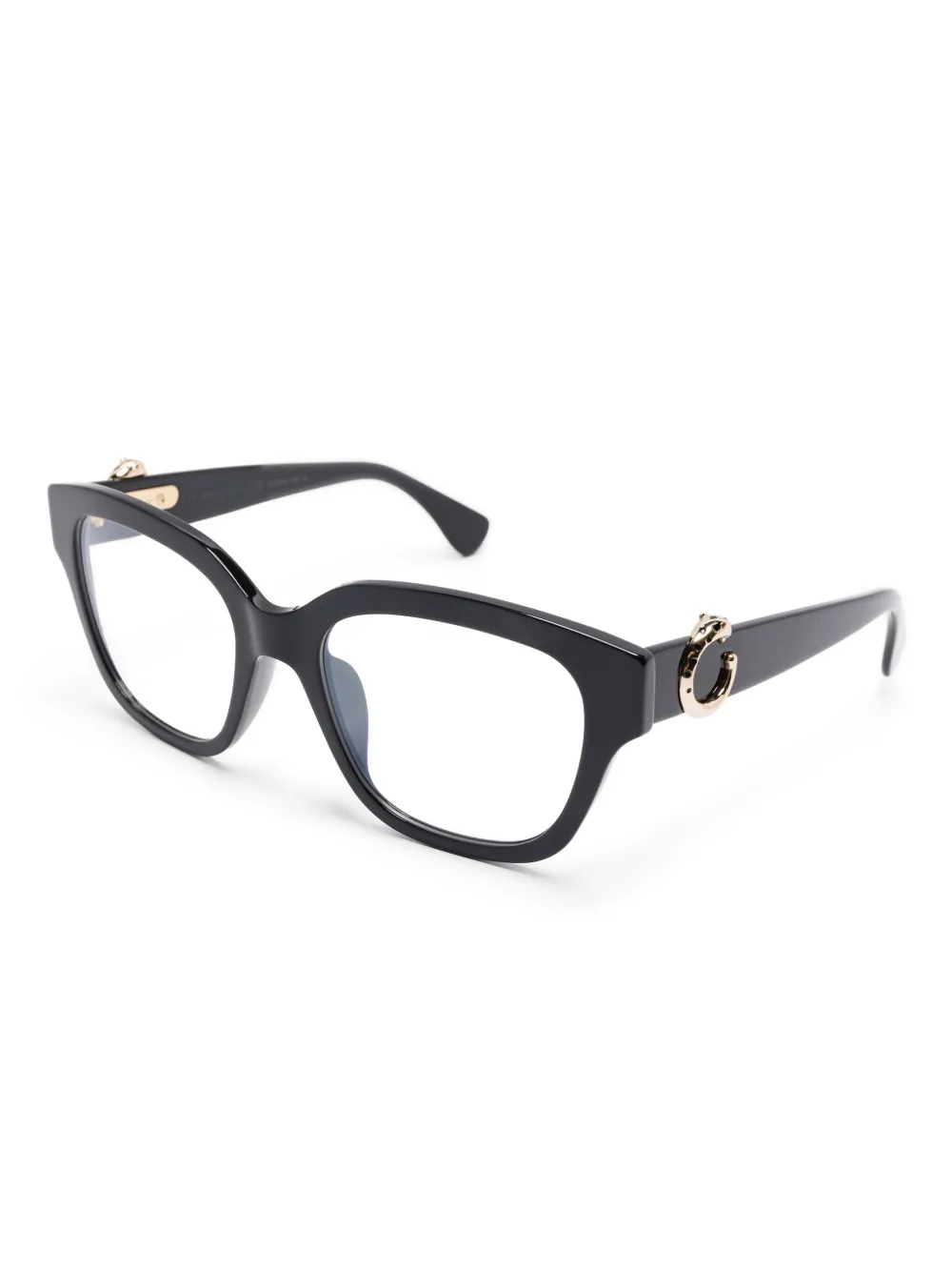 Cartier Panthère De  Glasses In ブラック