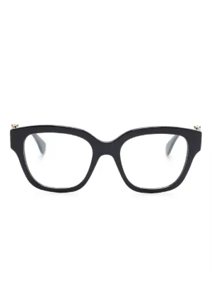 Dita Eyewear Icelus キャットアイ眼鏡フレーム | ブラック | FARFETCH JP