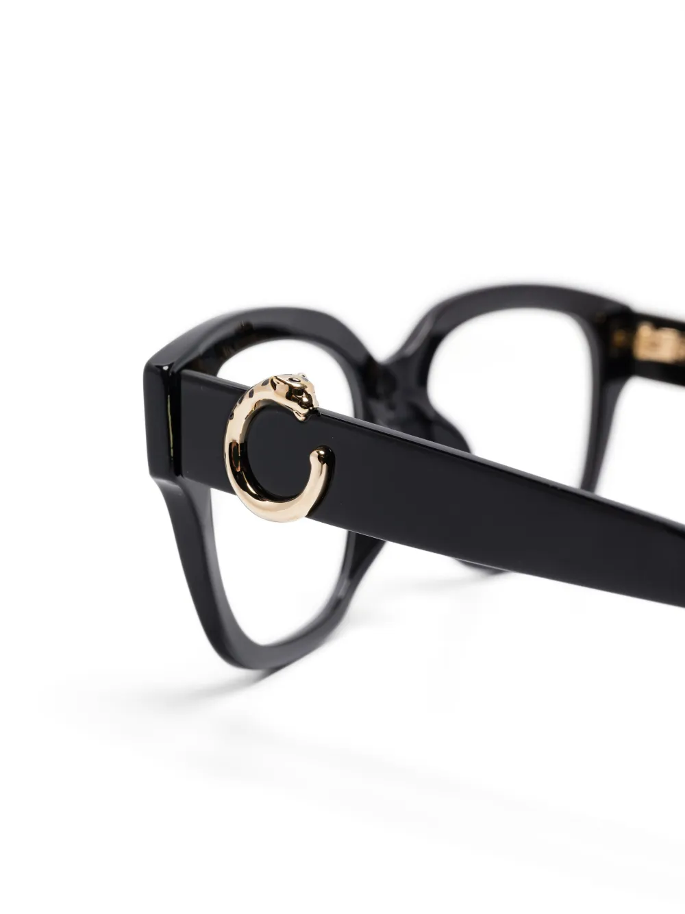 Cartier Panthère De  Glasses In ブラック