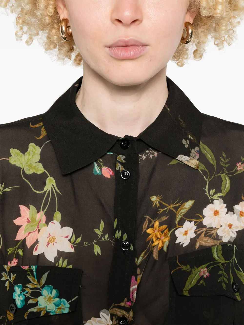 floral shirt