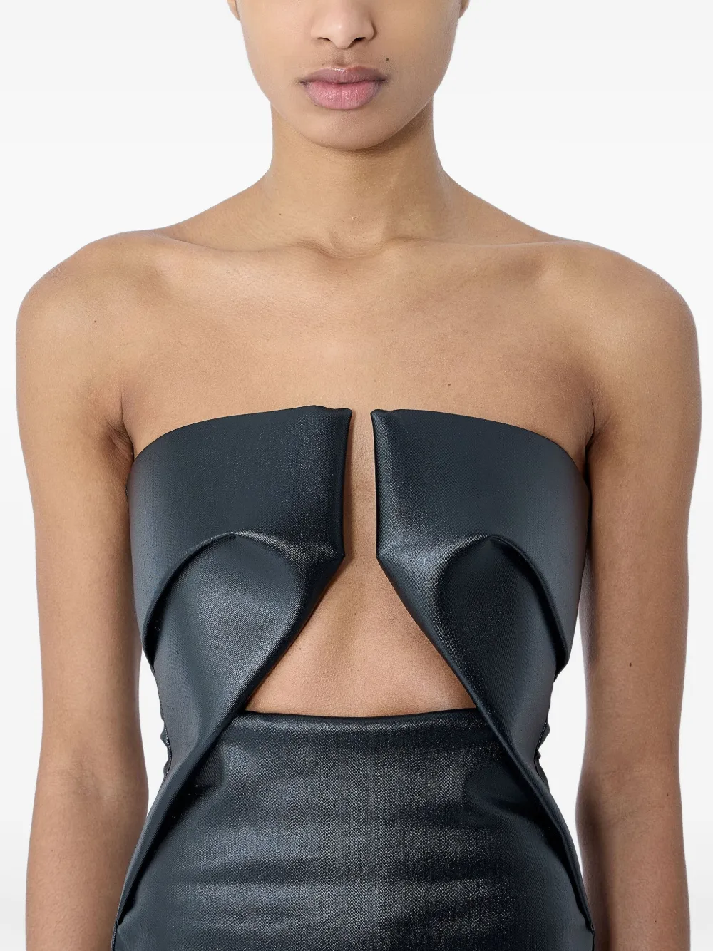 Rick Owens Prong mini-jurk Zwart