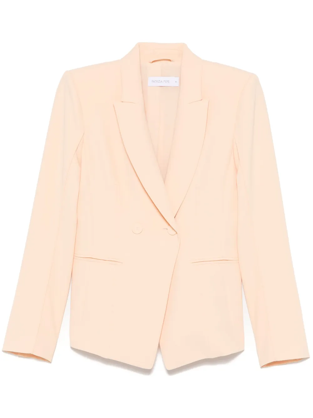 Patrizia Pepe Crêpe blazer Oranje