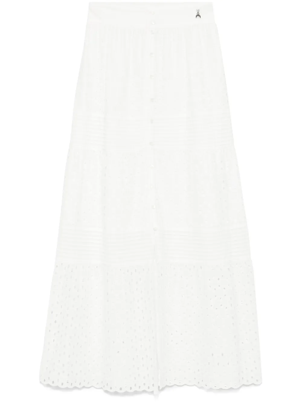 Patrizia Pepe falda midi bordada | blanco | Image 1