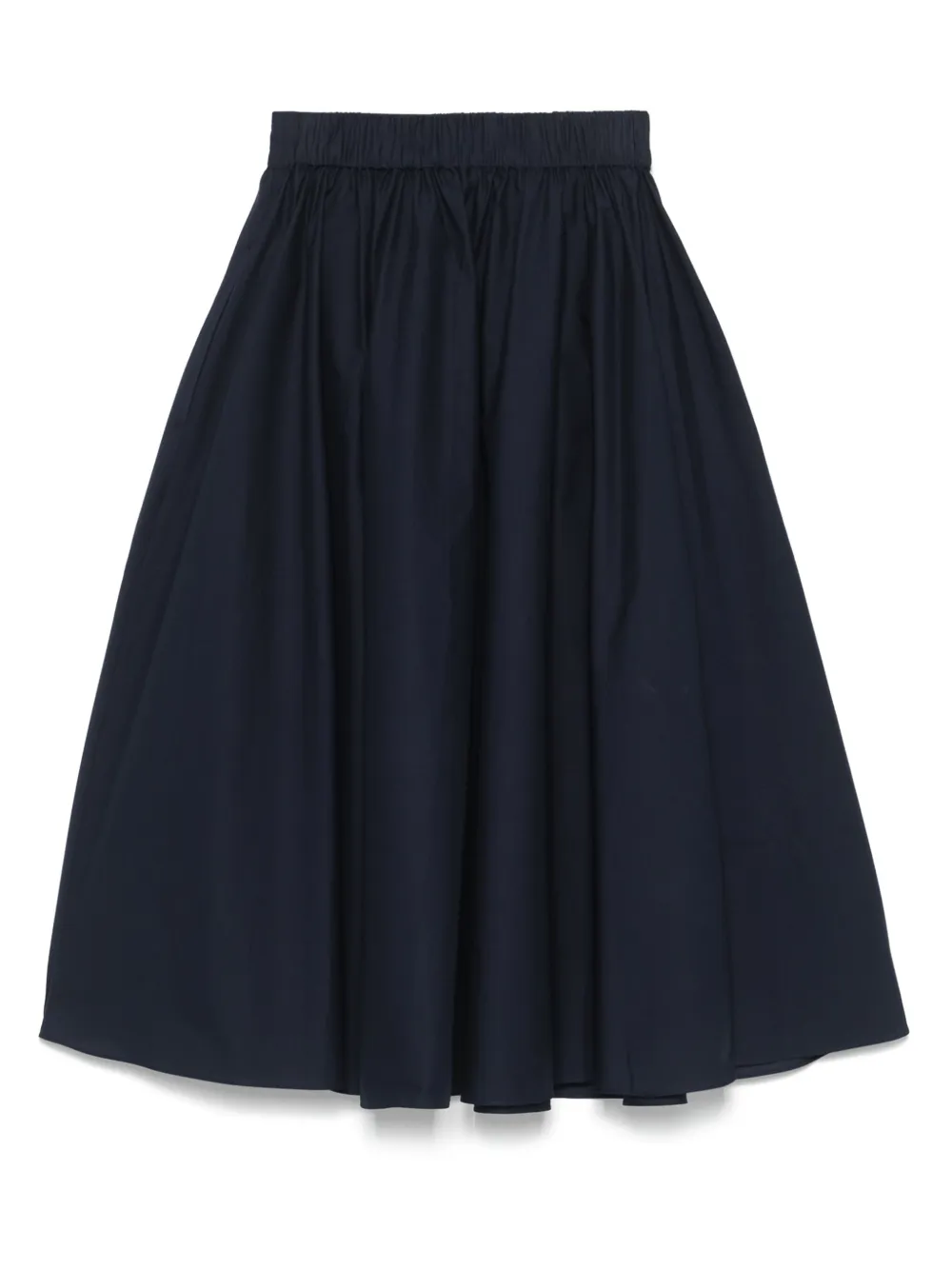patriziapepe Patrizia Pepe Popeline midi-wikkelrok - Blauw