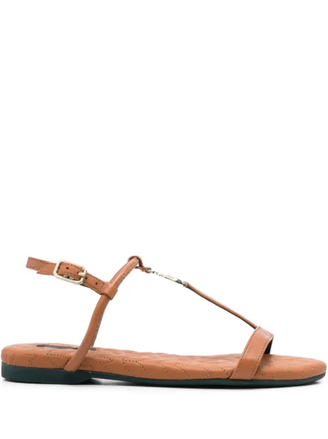 Patrizia Pepe flat leather sandals 8X0025L048B815 - 0