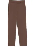 Patrizia Pepe split-ankles trousers - Brown
