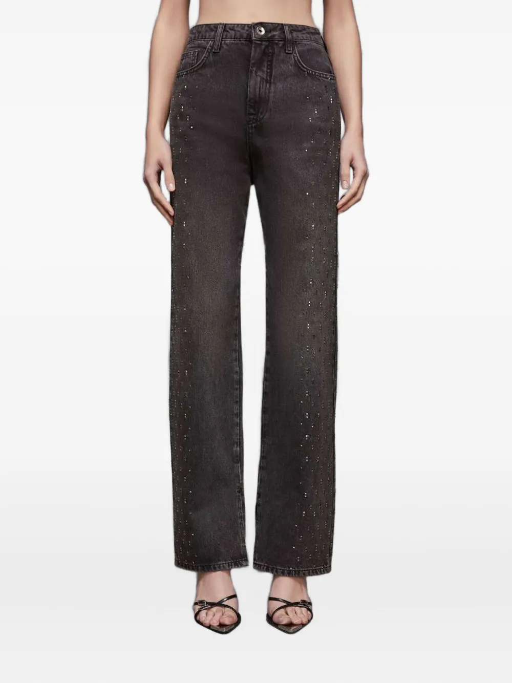 Patrizia Pepe studded jeans | Straight-Leg Jeans | Image 2