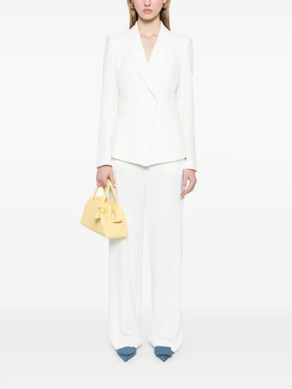 アウターその他 PATRIZIA PEPE Woman Blazer White 2C1618A411 W146 Patrizia Pepe Crepe Blazer | White | FARFETCH
