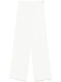 Patrizia Pepe crepe trousers - White