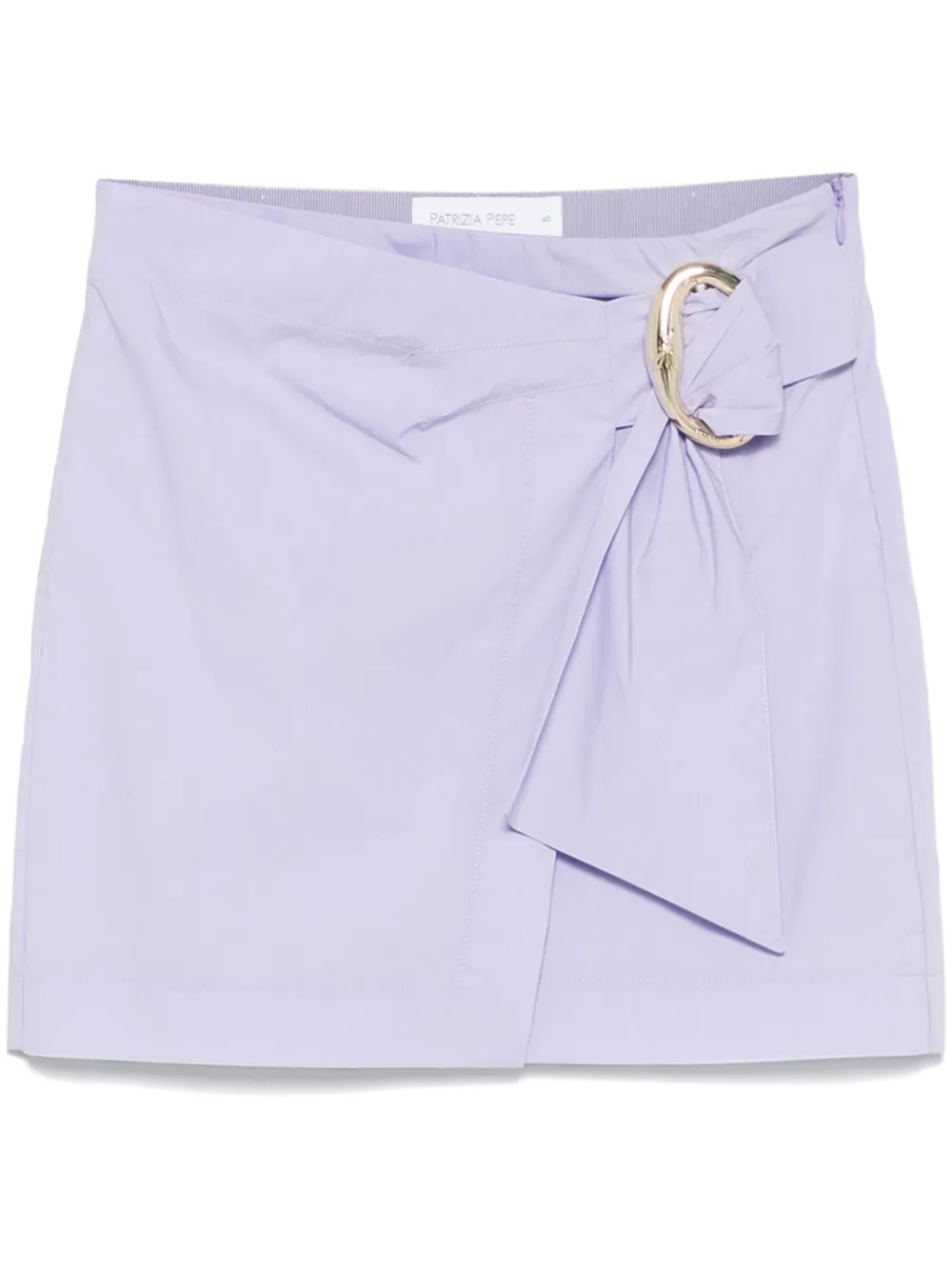 Patrizia Pepe Mini-rok met A-lijn Paars