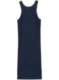 Patrizia Pepe racerback mini dress - Blue