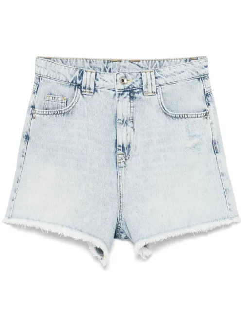 Patrizia Pepe short en jean - Bleu - Patrizia Pepe - Modalova