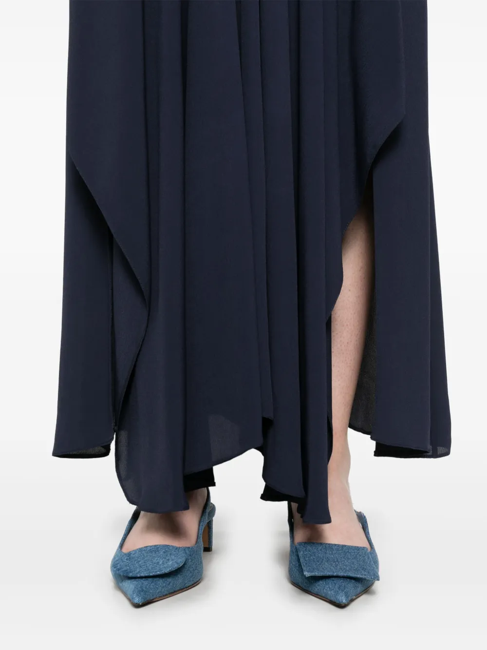 PATRIZIA PEPE CREPE MIDI DRESS 