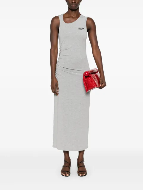 Patrizia Pepe rubberised-logo midi dress 2A2897J273 - 1
