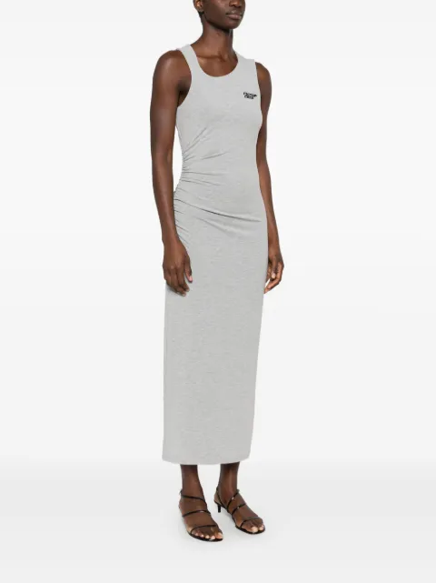 Patrizia Pepe rubberised-logo midi dress 2A2897J273 - 2