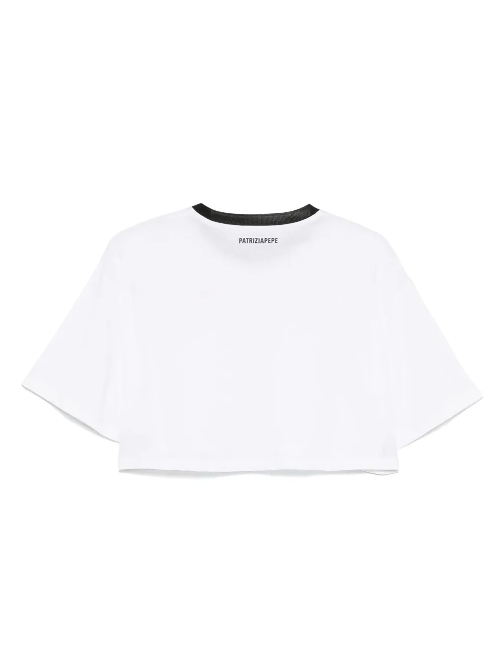 PATRIZIA PEPE LOGO-PRINT T-SHIRT 